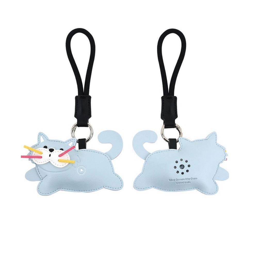 Sound Feature Bag Hanging Pendant Cute Car Key Chain Creative Puppy Keychain Adults Children