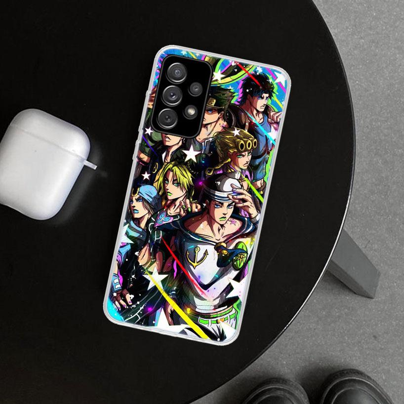 Чехол-бампер для телефона JoJo's Bizarre Adventure, горячая аниме-тематика, для Samsung Galaxy A12 A22 A32 A52 A72 A02S A51 A50S A31 A20S A10S Note 20 U