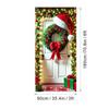 Door Hanging Christmas Door Banner Atmosphere Arrangement Window Sign Banners  Door Frame