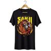 Summer Hot Selling Sanji One Piece Anime Tshirt Unisexs Round Neck Short Sleeved Shirt