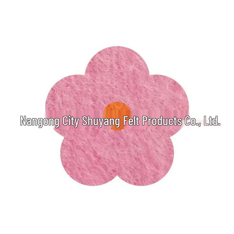 Colorful Flower Cork Felt Soundproof Panel for Creative Kindergarten Decoration and Photo Wall