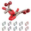 New 1 Pair Nipple Clips Clamps W/ 4 Bells Adult Toys BDSM Fetish Game Tools (Random Color) 2025