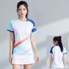 Quick Dry Badminton Shirts Pants Set Men Women Breathable Tennis Volleyball Training Team Uniforms Customizable