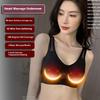 Electric Smart Chest Massager Women's Gathering Underwear Breast Massage Instrument