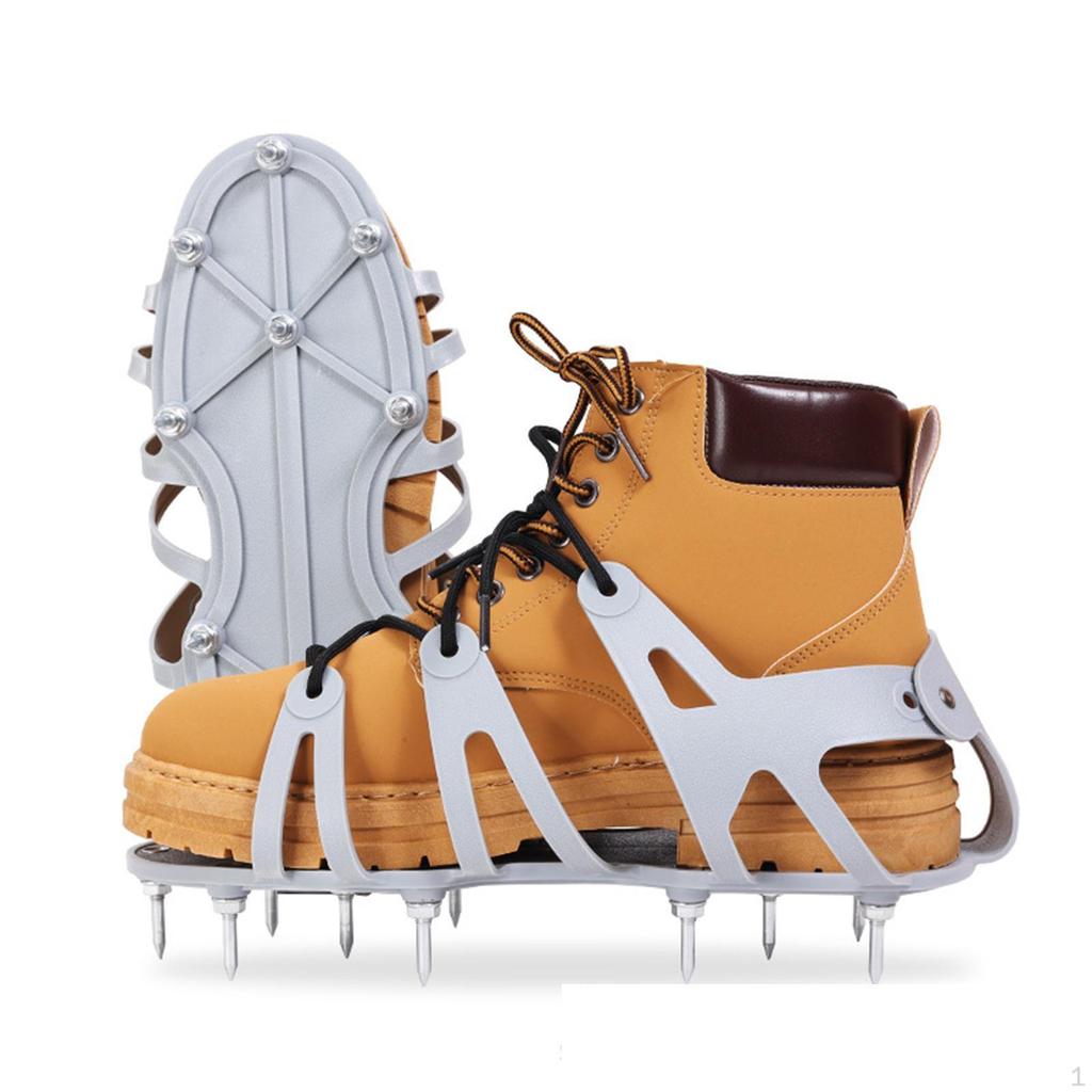 Spike Shoes Aerating Patio Garden Convenient Compact Spiked Lawn Aerator Yard Tool for