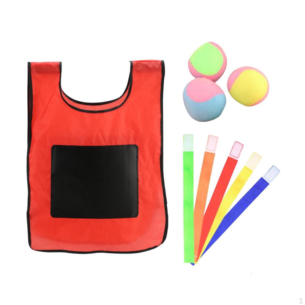Игра Dodgeball 3 Sticky Ball Toy Vest Интерактивный бросок для
