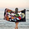 1pc Jack1 Beach Towel with Custom Name, Beach/Swimming/Bath/Picnic/Camping Towel, Suitable for Seaside Beaches