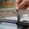 Durable Rubber Car Seal Strip Weatherproof Tape, 78.74 and 196.85 Inch Lengths for Sunroof and Rear Windshield Sealing