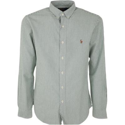 Polo FW21 Рубашка Оксфорд с пуговицами спереди Мужские рубашки Синий 710852738-001