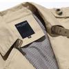 Fall Winter Men's Long Section Trench Coat Long-Sleeved Casual Business Jacket Street  Men's Clothing