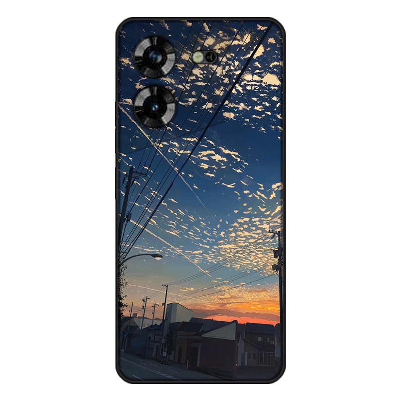 Для мягкого силикона для tecno pova 5 Чехол Окрашенная задняя крышка из ТПУ tecno pova 5 Корпус