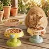 Detachable Pet High Foot Bowl Large Capacity Cat Water Bowl Pet Drinking Feeder  Neck Protection