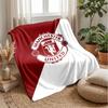 Manchester United FC Soft Flannel Fleece Blanket Lightweight Cozy Warm Throw Blanket For Sofa Bed Home Decor