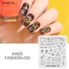 Штамповочные пластины для дизайна ногтей Simple Fashion 055 Liner Image Stamping Templates Маникюрный принтер Штамп для ногтей