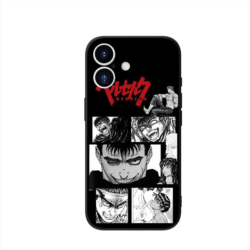 Чехол для телефона Berserks Comics Guts Cover для Xiaomi Redmi Note 14 12 13 ProPlus A3 Pro Plus 12C 13C 14C 5G