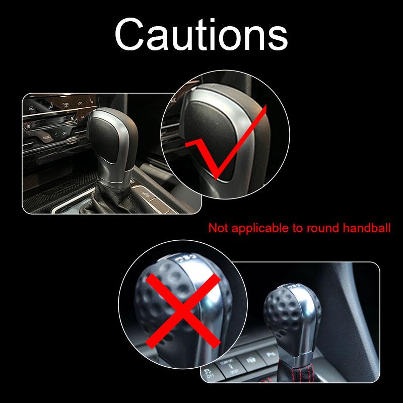 Хромированный матовый с кожаной ручкой переключения передач, боковая крышка, эмблема DSG для VW Golf 6 7 R GTI Passat B7 B8 CC R20 Jetta