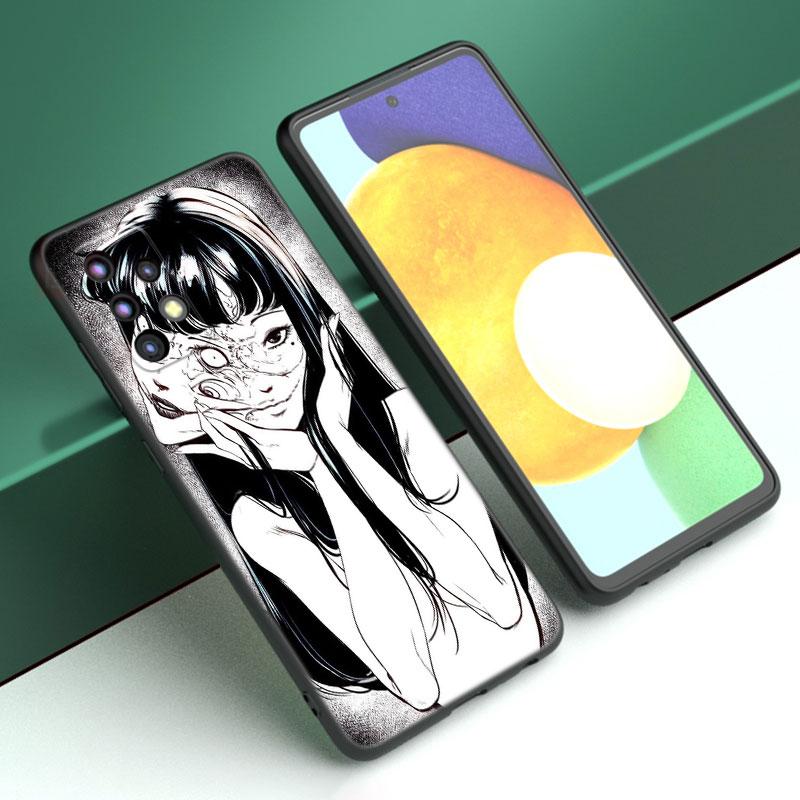 Чехол для телефона с изображением японской манги ужасов для Samsung A13 A22 A24 A32 A23 A25 A34 A35 A52S A53 A54 A55 A73 A12 A14 A15 A31 A33 A50 A51