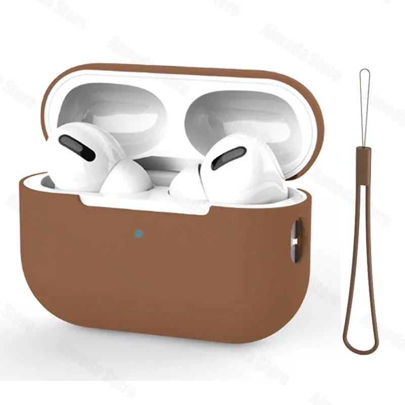 Чехол для AirPods Pro 2 Чехол из жидкого силикона для AirPods 3 Pro 2 Чехол Мягкий Защитный чехол для наушников для AirPod Pro 2 Pro2 Чехол