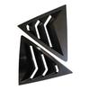 For Mazda 6 2002-2016 Accessories Rear Quarter Side Window Louver Vent Cover Shutter Panel Trim Body kit Exterior car trim