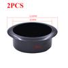 2 шт. ABS пластик черный многофункциональный подстаканник для салона автомобиля для дивана, лодки, RV, дивана, автомобиля