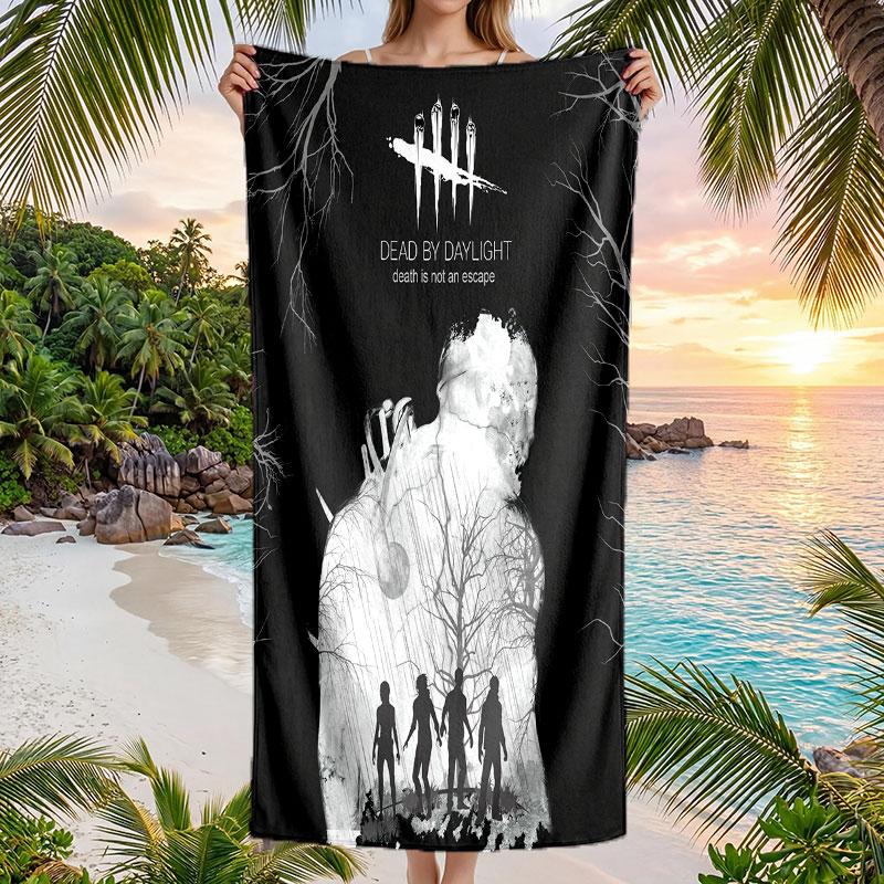 Large Beach Towel Quick Dry Absorbent Towel For Beach IndoorDead by Daylight