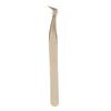 Stainless Steel Eyelash Tweezer Professional Lash Extension Tweezer Application for Nail Pearl