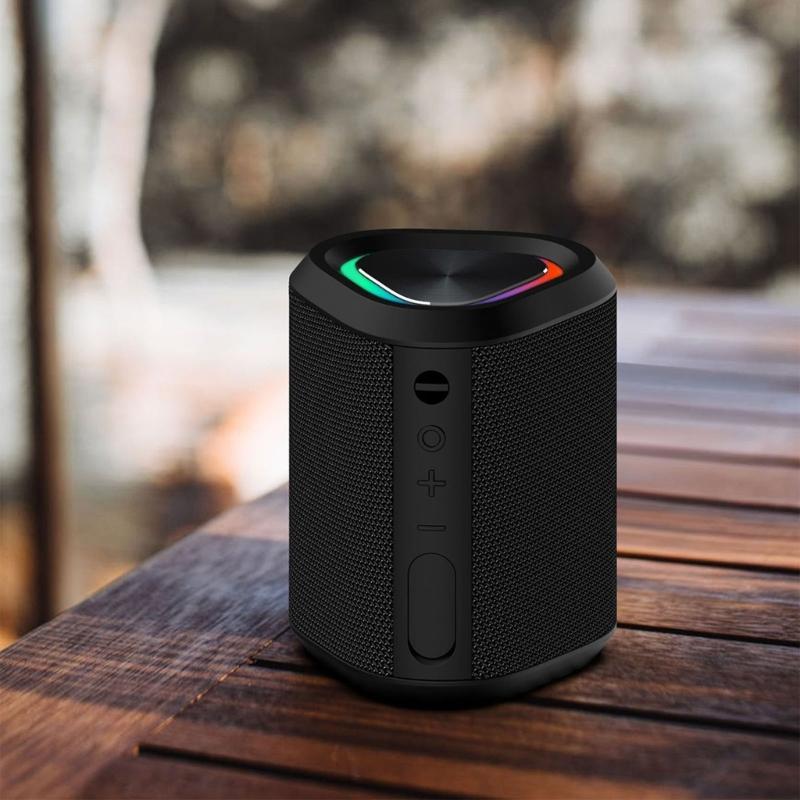 Водонепроницаемая Bluetooth-совместимая колонка Портативная мини-беспроводная колонка Удобная для путешествий Музыкальный проигрыватель для использования на улице и в помещении