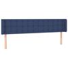 VidaXL LED Headboard Bedroom Furniture Double Bed Accessory Head of Bed Frame Interior Blue 3123690