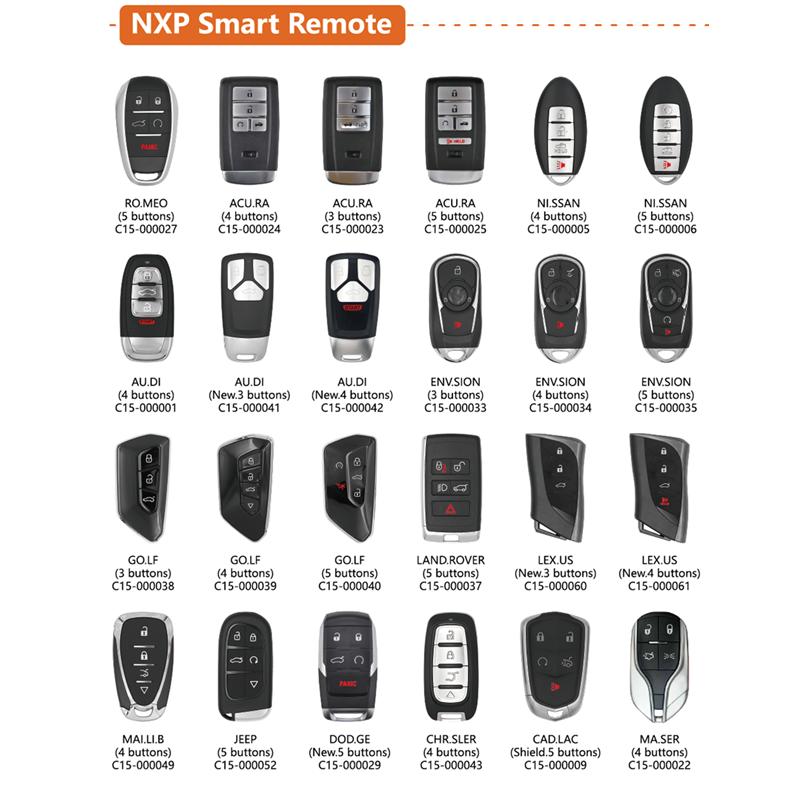 433MHz ASK Smart Car Power Start/Stop Key Blank Keys for 2013- 2017 Dodge RAM