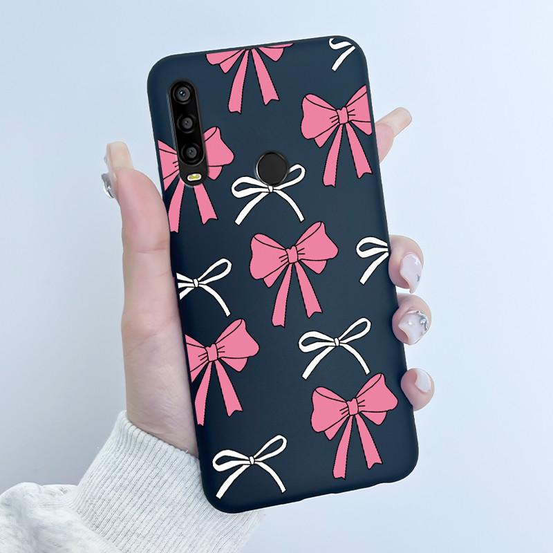 For TCL L10 Pro Case Luxury Cute Love Heart Rabbit Funny Black TPU Soft Silicone Phone Case For TCLL10 Pro Protective Back Cover