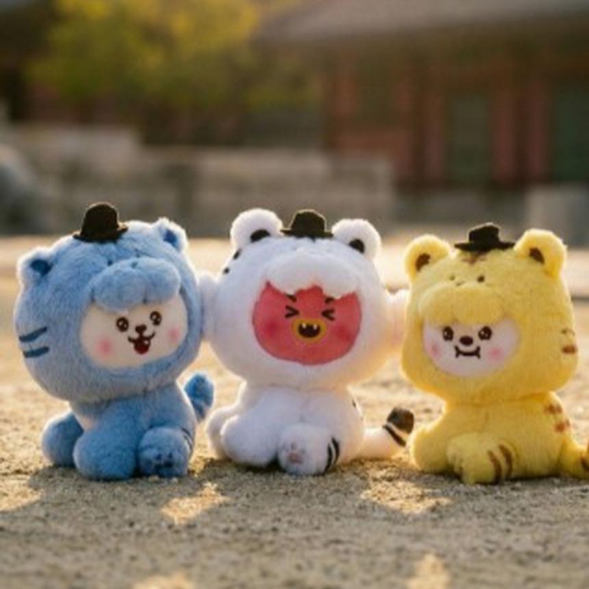 BT21 К-Тигр (К-Хоранги) Плюшевая кукла – KOYA, RJ, SHOOKY, MANG, CHIMMY, TATA, COOKY (Выберите персонажа)
