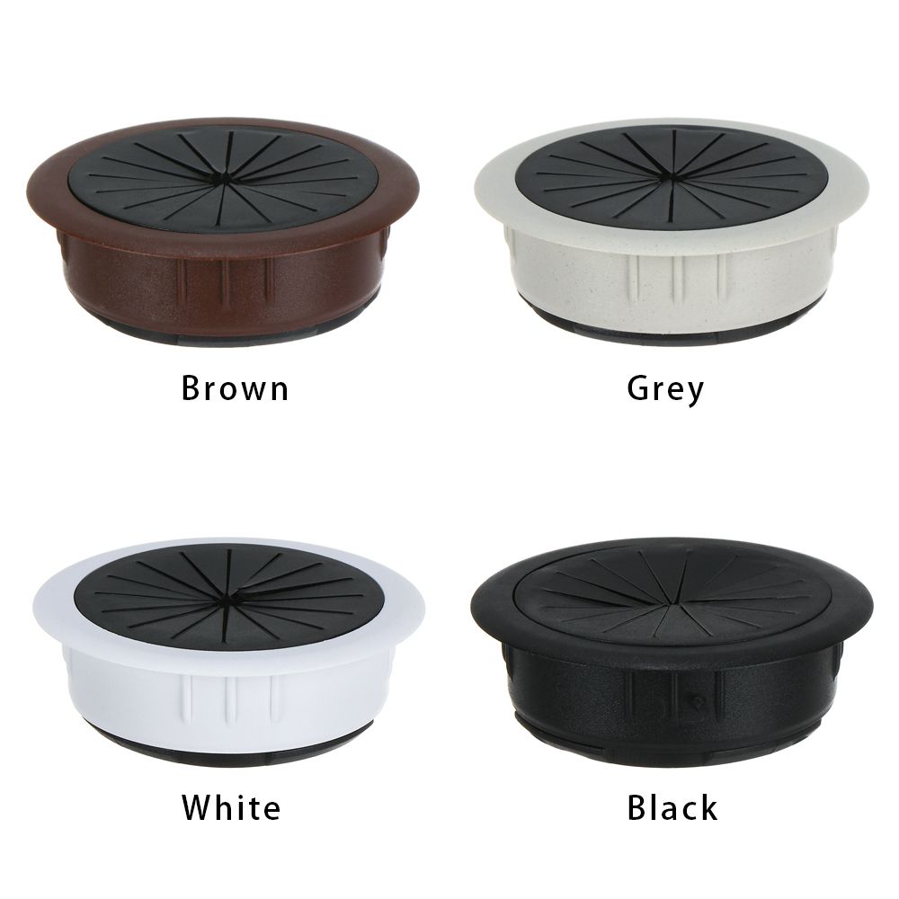 Tidy Cable Clamp Buckle Line Office Wire Hole Cover Computer Grommet Line Box Desk Table Cable Fastener