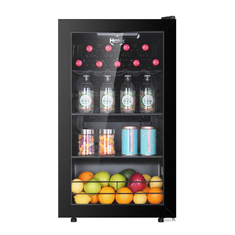 Haier 96L Mini Beverage Chiller and Refrigerator CN plug (adapter included)