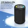 Portable Bluetooth Speaker Bluetooth 5.4 Wireless Mini KTV Speaker RGB Light IP55 Waterproof HiFi Sound Support FM 12H Play Time
