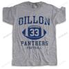Мужская фирменная футболка крутая футболка Высокое качество пятничный вечер Dillon Panthers Тим Риггинс диллон 33 футболка Camisetas Ткань пантеры