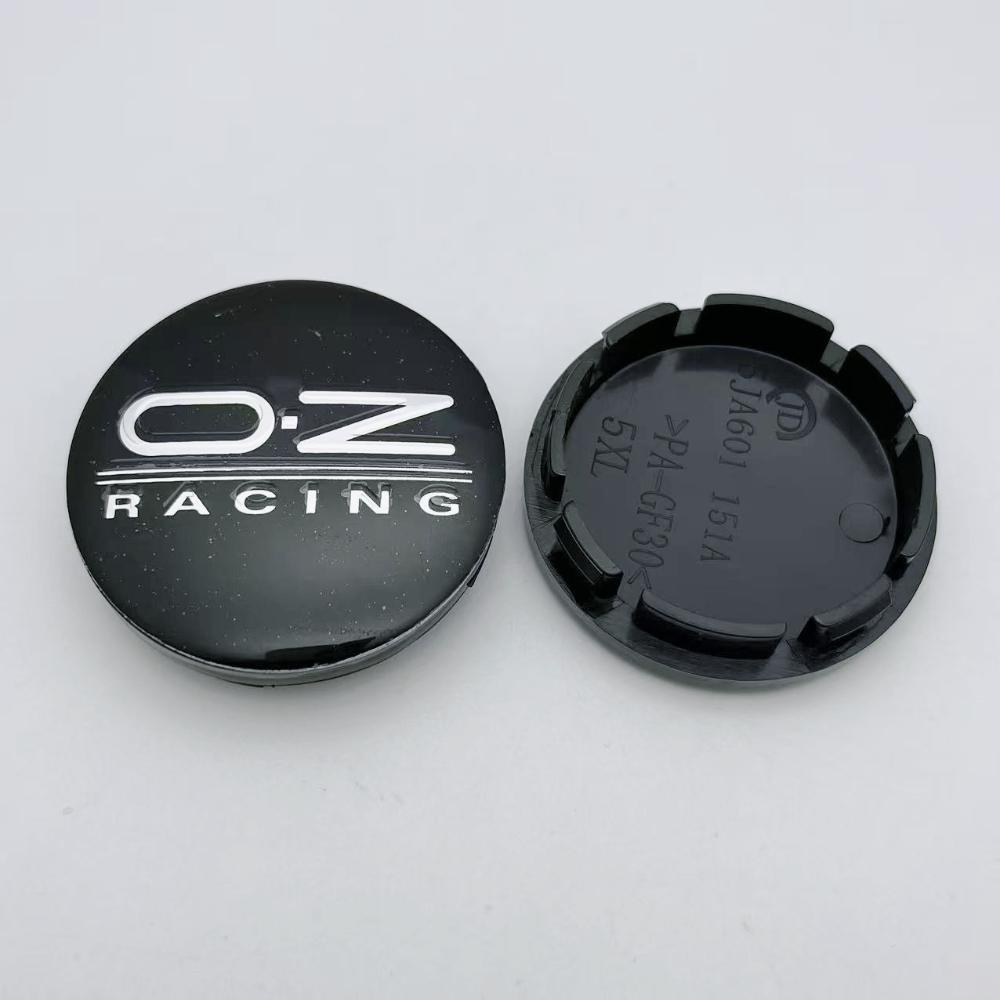 4 шт. 56 мм Центральные колпачки на диски автомобиля с логотипом OZ O.Z Racing Заглушки ступицы колеса Автомобильные колпаки на ступицу Замена Автоаксессуары