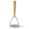 Non-Stick Coating Potato Ricer Wooden Handle Food Smasher  Baby Food Preparation