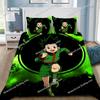 Домашний текстиль Мультфильмы Забавный Hunter x Hunter Пододеяльник Наволочка Комплект постельного белья для мальчика/девочки Размер King/Queen/Twin Мягкий полиэстер
