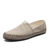 2024 High Quality Espadrilles  Footwear Men's Flat Canvas Shoes Hemp Lazy Flats for Men Moccasins Male Loafers Driving Shoes New 2024