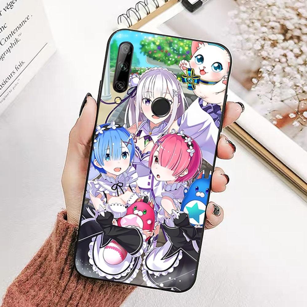 Чехол для телефона Japan Anime Re Z-zeroES для Huawei Honor 10 Lite 9 20 7A 9X 30 50 60 70 Pro Plus Мягкий силиконовый чехол