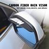 2PCS Car Rearview Mirror Sticker Rain Eyebrow Protector Cover For BMW Performance M E87 E30 E46 E28 F35 G20 E93 F20 X3 X ulbn07