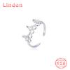 Классическое кольцо Lindon из стерлингового серебра 925 пробы с цирконом, женские ювелирные изделия, свадебный подарок для вечеринки