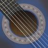 Western Guitar with Cutaway 6 Strings Blue Shaded 38