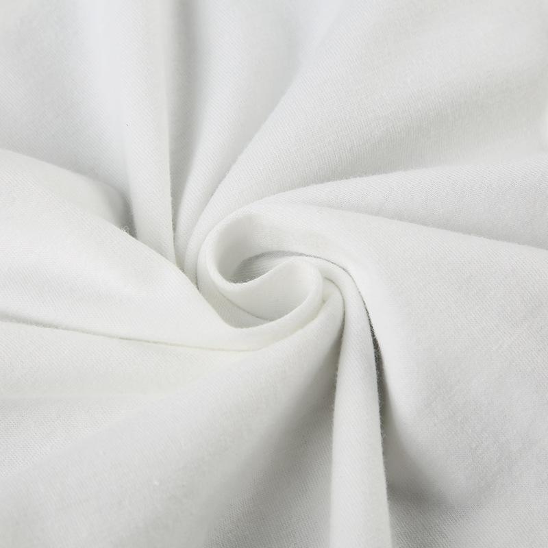 Укороченный топ с принтом животных в стиле Харадзюку, базовая белая футболка с коротким рукавом и круглым вырезом, женская повседневная облегающая футболка, женская винтажная одежда y2k