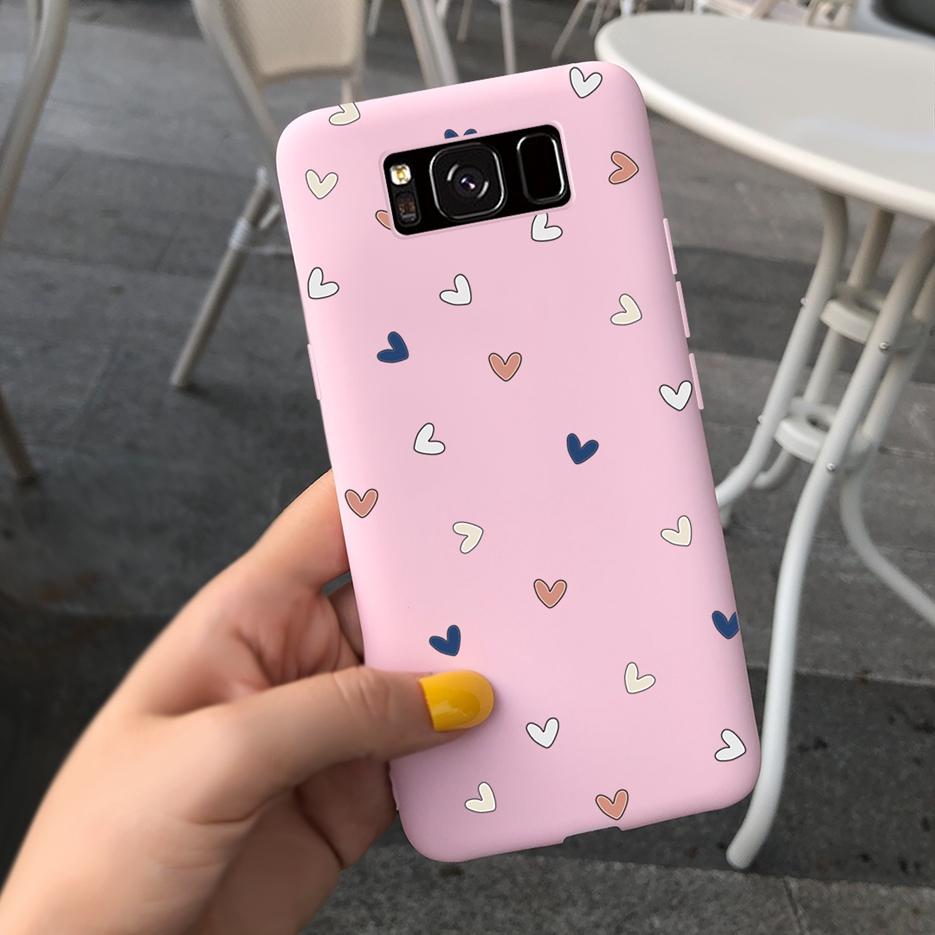 Чехол для Samsung Galaxy S8 Чехол Galaxy S8+ Стильный Подсолнух Красивые Девушки Чехол Для Samsung S8 Plus GalaxyS8 S8+ Мягкие Сумки Чехол