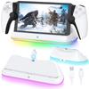 AceGamer PS Portal Зарядная стойка для пульта ДУ для плеера PS5 Зарядная стойка Зарядное устройство со светодиодной подсветкой Защита от перезарядки Защита от перегрузки по току