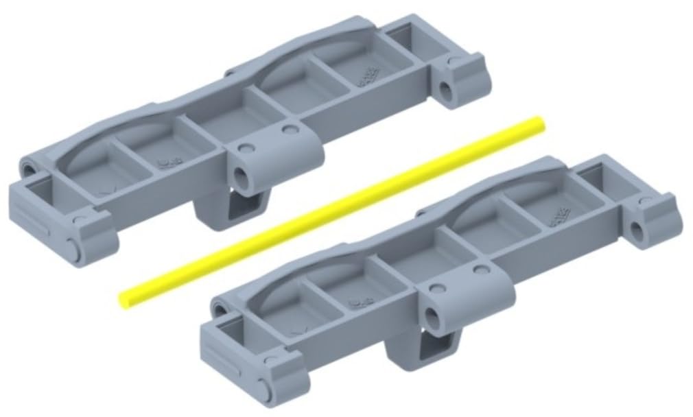 Eaty Model WW2 American M4 Sherman Medium Tank T66 Type Movable Track Asuka Plastic Model Parts 1/35 (For Model/Dragon/Tamiya) P35-095 (Tank)