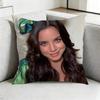 Наволочка Emilia MMernes PrettyY Квадратная Двусторонняя с принтом Подушка для спальни Прикроватная подушка Наволочка для диванной подушки Подарок