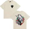 Bestselling Boris Brejcha Electronic Music Unisexs and Womens Hiphop Round Neck 2025 Summer Pure Cotton 100 Printed Tshirt