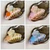 Acetate Flower Hair Claw Cherry Shark Clip Cute Rhinestone Hair Clip  Daily